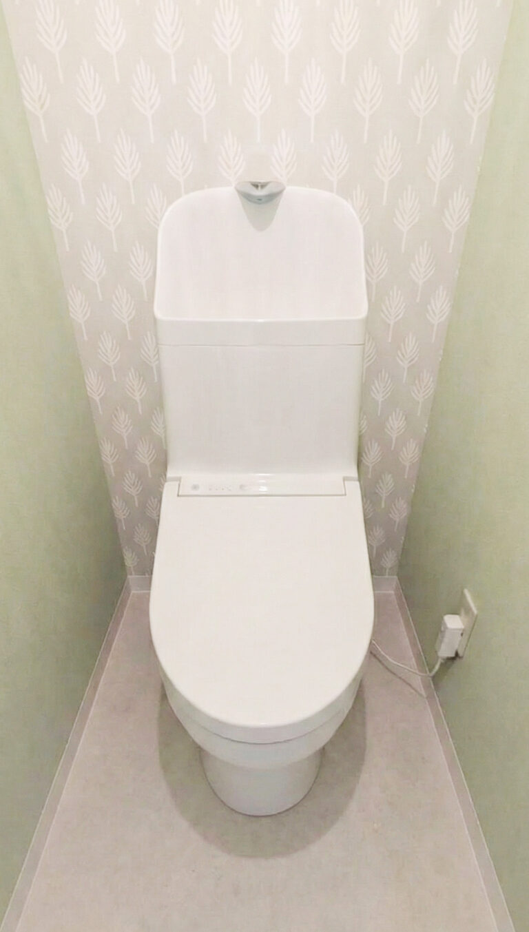 長居をしたくなる落ち着くトイレに大変身！