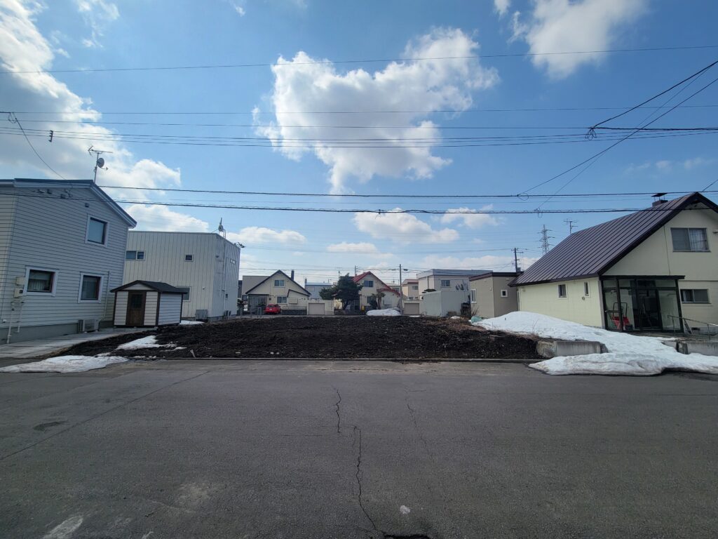 札幌市清田区北野5条（２区画）